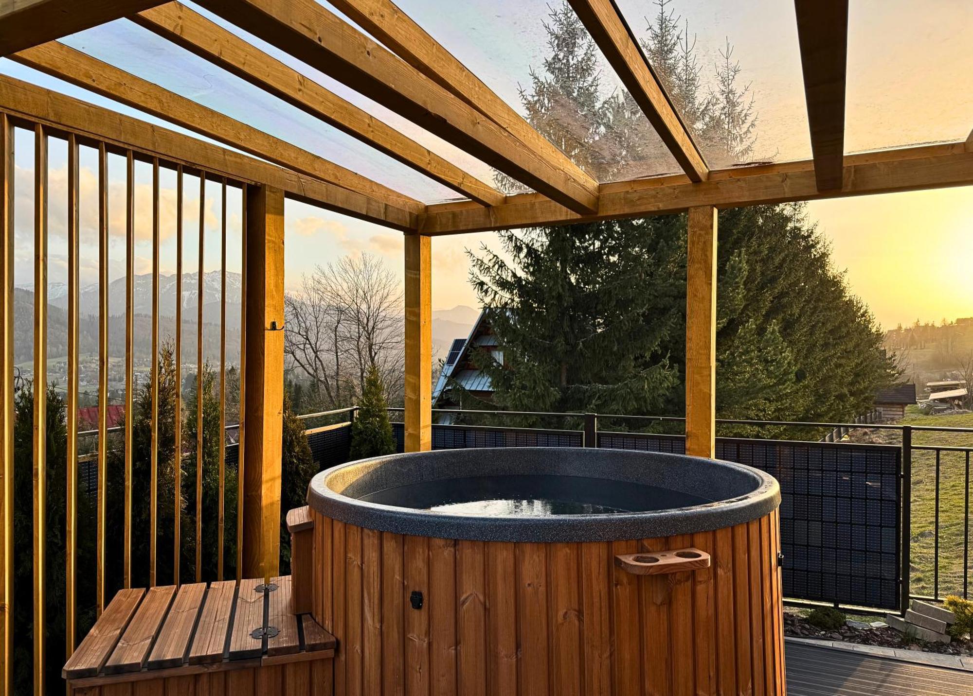 Salamandra Spa Jacuzzi, Sauny, Teznia, Panorama Tatr Koscielisko Ngoại thất bức ảnh